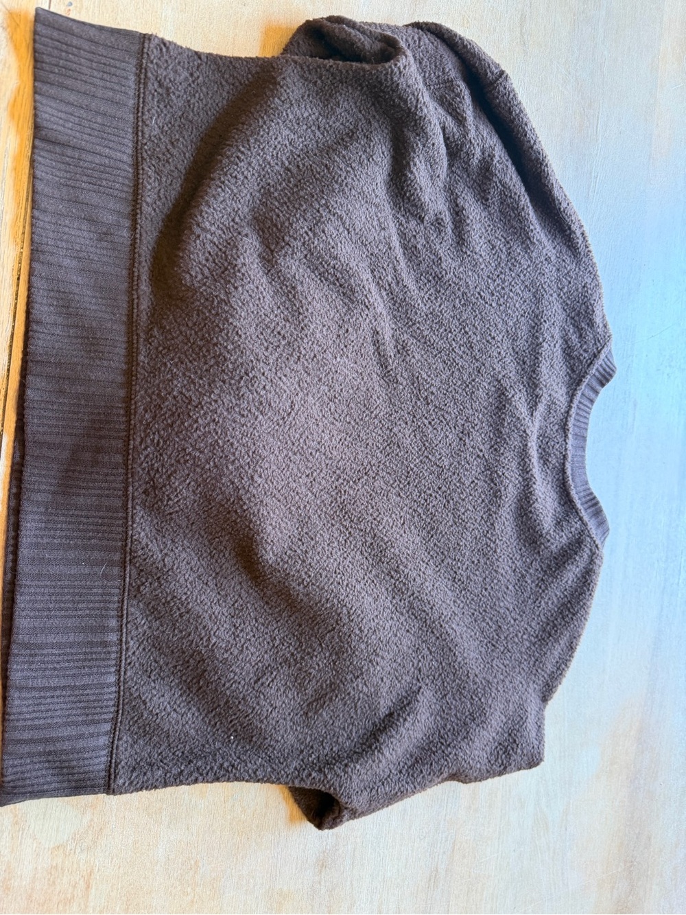 Auden Plush Crewneck Sweatshirt in Brown - Picture 4 of 4
